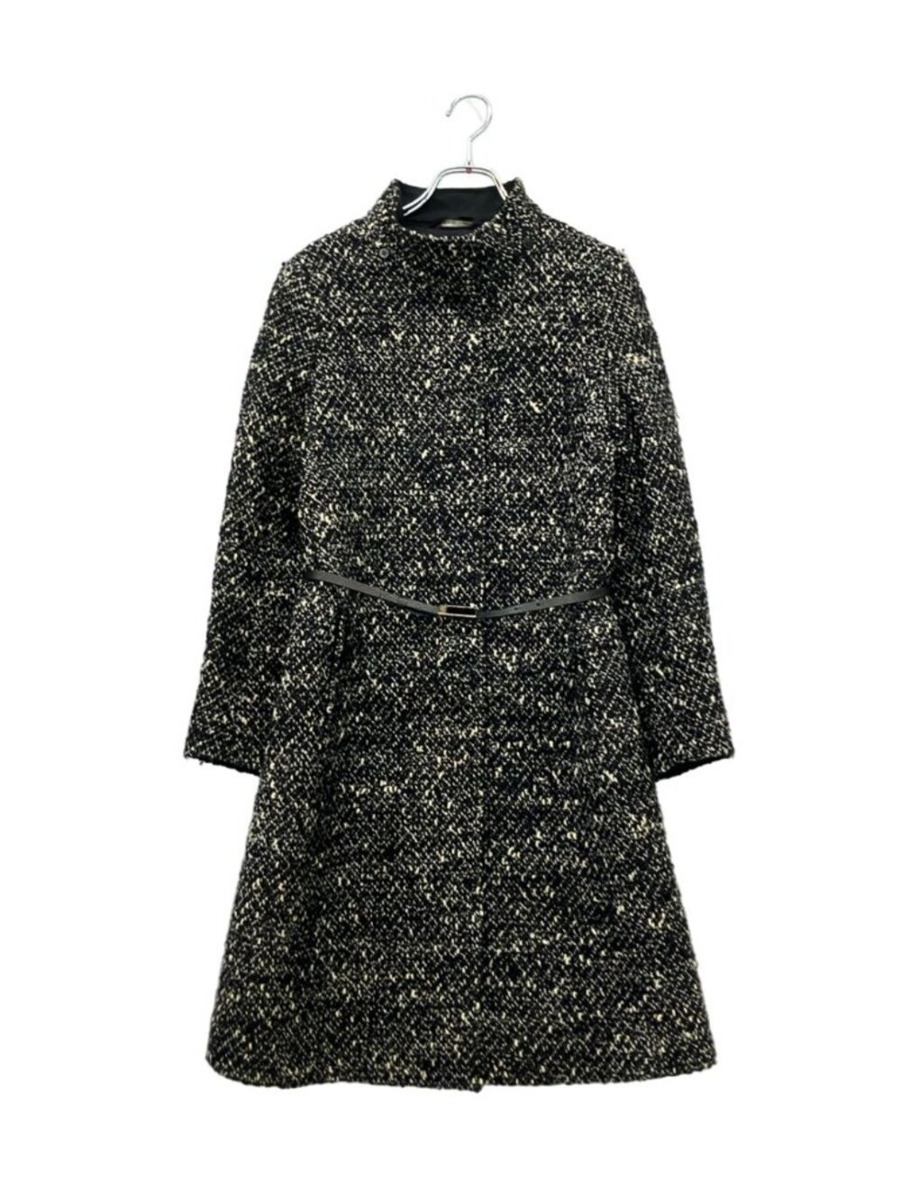 Max Mara Long Coat Tweed 38